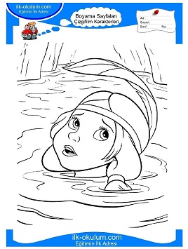 Çocuklar İçin Peter Pan Boyama Sayfaları 